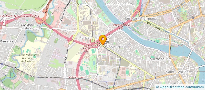 localisation de l'entreprise NOUVEL HORIZON à TOULOUSE