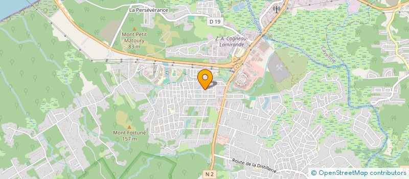 localisation de l'entreprise NOUVEL HORIZON  MATOURY