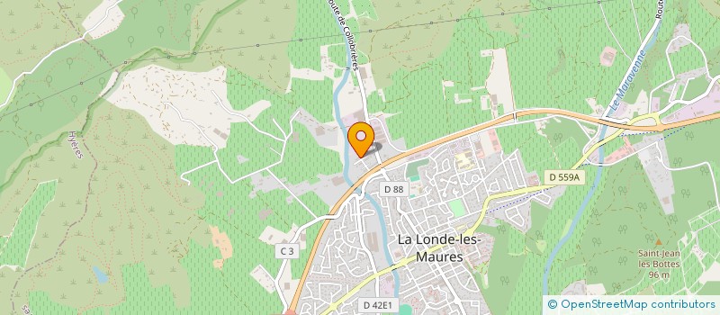 localisation de l'entreprise NOUVEL HORIZON  LA LONDE-LES-MAURES