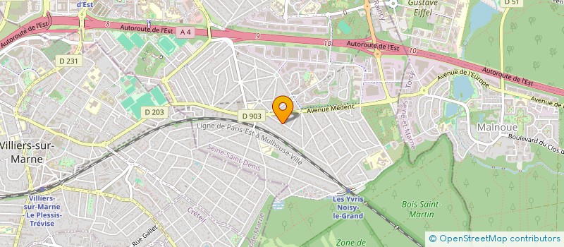localisation de l'entreprise NOUVEL HORIZON  NOISY-LE-GRAND
