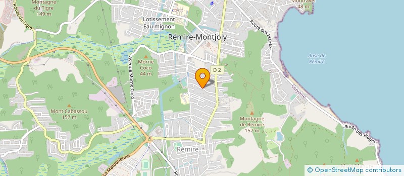 localisation de l'entreprise NOUVEL HORIZON  REMIRE MONTJOLY