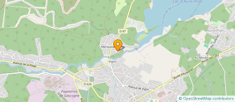 localisation de l'entreprise NOUVEL INSPIR  MIMIZAN