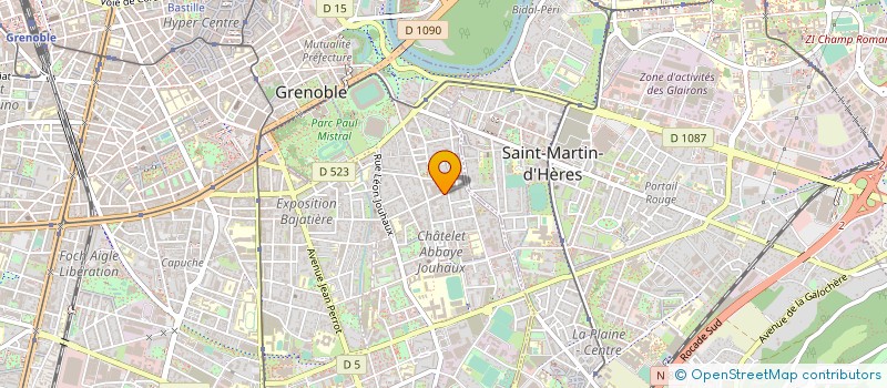 localisation de l'entreprise NOUVEL INTERIEUR à GRENOBLE