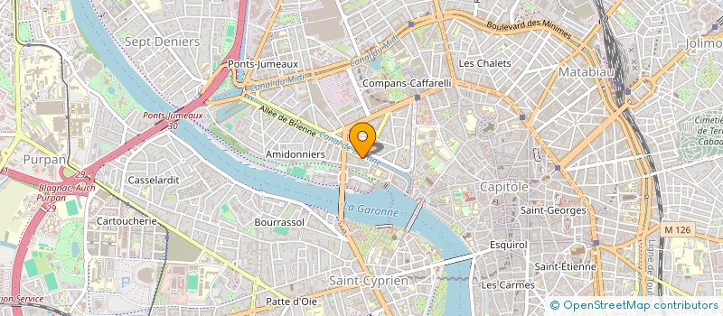 localisation de l'entreprise NOUVEL OASIS FORMATION  TOULOUSE