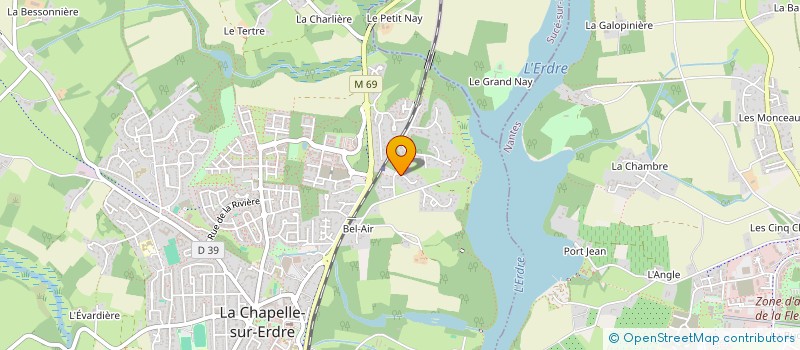 localisation de l'entreprise NOUVEL ORDRE MUSICAL  LA CHAPELLE-SUR-ERDRE