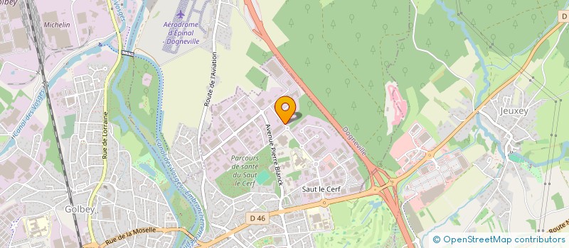 localisation de l'entreprise NOUVEL'PROGALOR à EPINAL