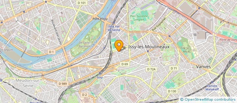 localisation de l'entreprise NOUVEL R à ISSY-LES-MOULINEAUX
