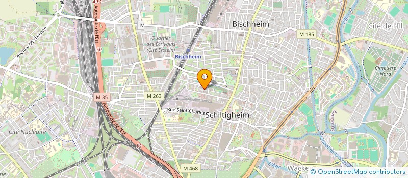 localisation de l'entreprise NOUVEL R NEXT  SCHILTIGHEIM