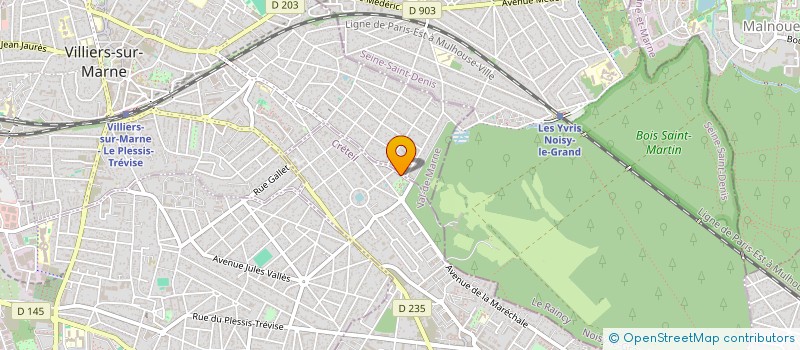 localisation de l'entreprise NOUVEL'R RENOVATION à SAINT-MAURICE