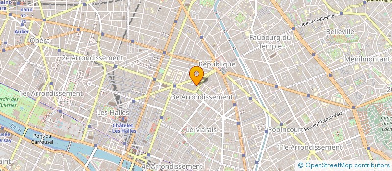 localisation de l'entreprise NOUVEL SOC TABLETTERIE PARISIE à PARIS