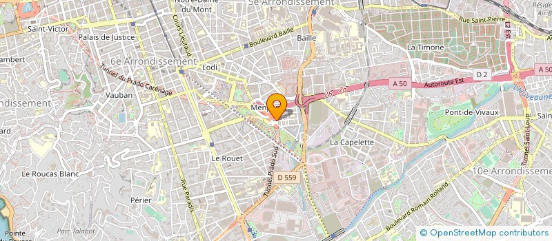 localisation de l'entreprise NOUVEL STE AUTO SERVICE à MARSEILLE 10EME