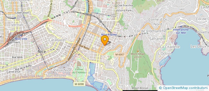 localisation de l'entreprise NOUVEL URBANISTE à NICE