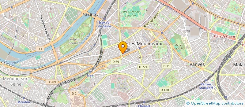 localisation de l'entreprise NOUVELDONE à ISSY-LES-MOULINEAUX
