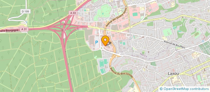 localisation de l'entreprise NOUVELEC à LAXOU