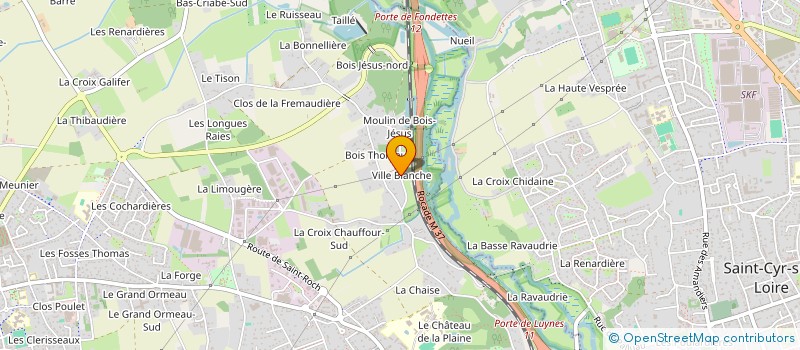 localisation de l'entreprise NOUVELIMMO à FONDETTES