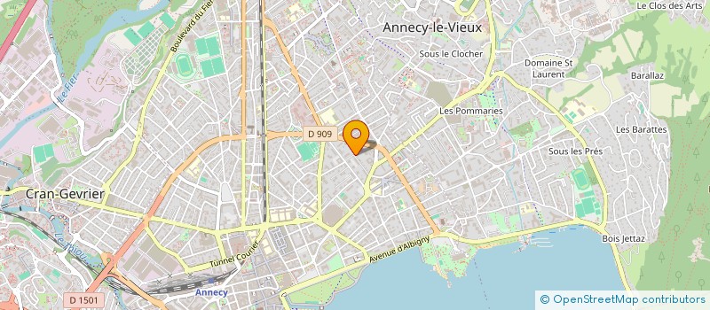 localisation de l'entreprise NOUVELL'ERE RENOVATION  ANNECY