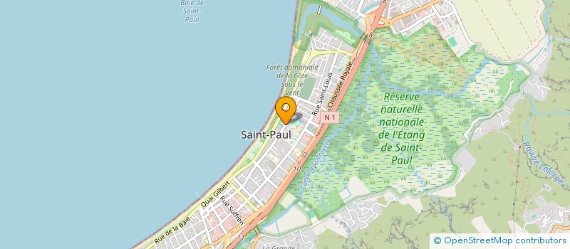 localisation de l'entreprise NOUVELL' HORIZON à SAINT-PAUL
