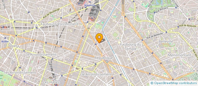 localisation de l'entreprise NOUVELLE AFFAIRE  PARIS