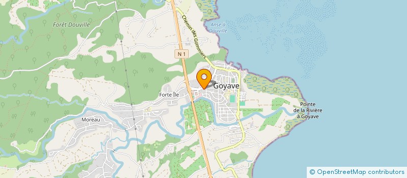 localisation de l'entreprise NOUVELLE AIRE POUR NOS ENFANTS à GOYAVE