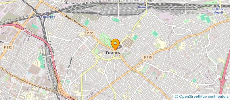 localisation de l'entreprise NOUVELLE ALLIANCE  DRANCY