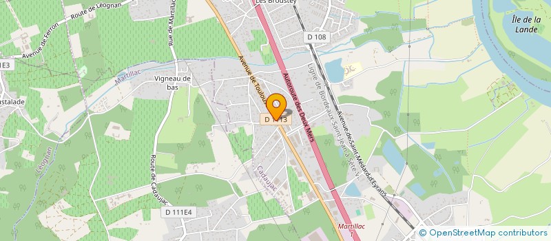 localisation de l'entreprise NOUVELLE AQUITAINE DEMENAGEMENTS  CADAUJAC