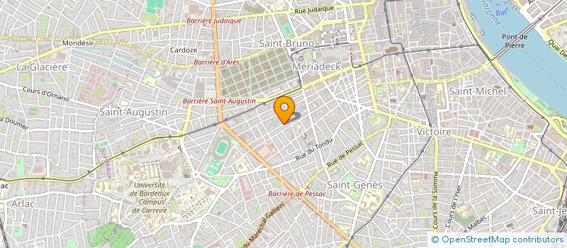 localisation de l'entreprise NOUVELLE AQUITAINE INVESTISSEMENT à BORDEAUX