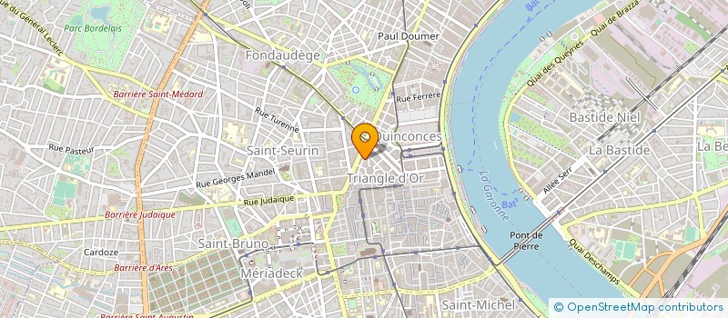 localisation de l'entreprise NOUVELLE AQUITAINE LOISIRS à BORDEAUX