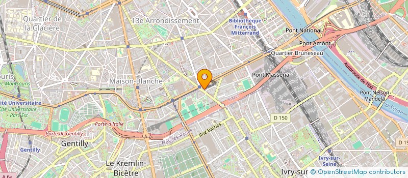 localisation de l'entreprise NOUVELLE ASIE à PARIS