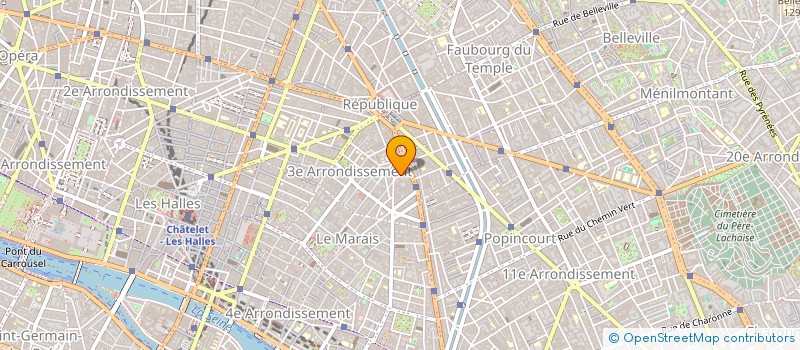 localisation de l'entreprise NOUVELLE ASS ICS BEGUE à PARIS