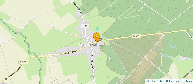 localisation de l'entreprise NOUVELLE ASSOCIATION DES CHASSEURS DU POMMEREUIL à POMMEREUIL