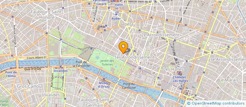 localisation de l'entreprise NOUVELLE ASSOCIATION POUR LA LIBERTE D'EXPRESSION à PARIS