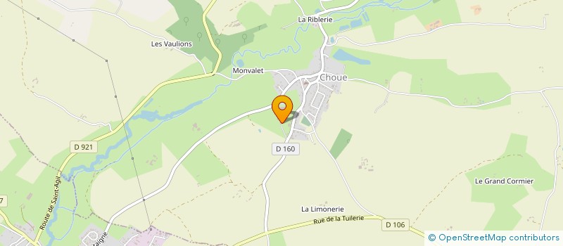 localisation de l'entreprise NOUVELLE ATLAS à CHOUE