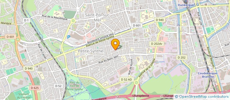 localisation de l'entreprise NOUVELLE AUBE à DUNKERQUE