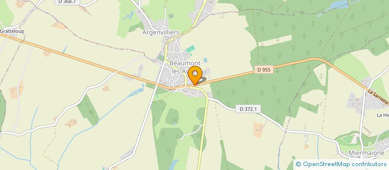 localisation de l'entreprise NOUVELLE AUBERGE DE LA CLOCHE à BEAUMONT-LES-AUTELS