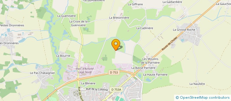localisation de l'entreprise NOUVELLE AUTO SERVICE à LEGE