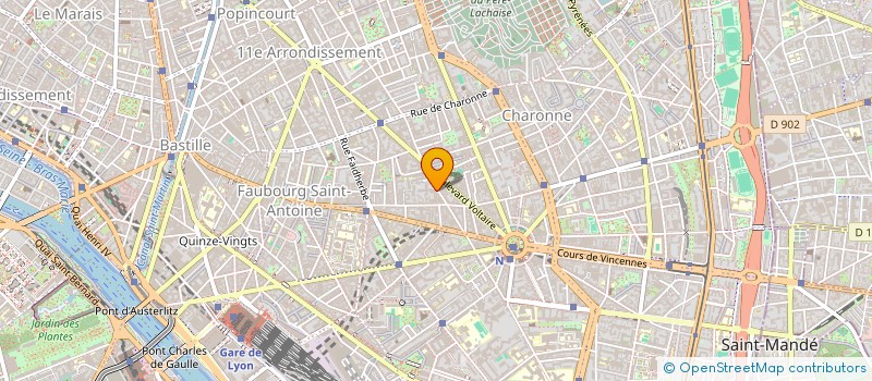 localisation de l'entreprise NOUVELLE COLLECTION PARIS  PARIS