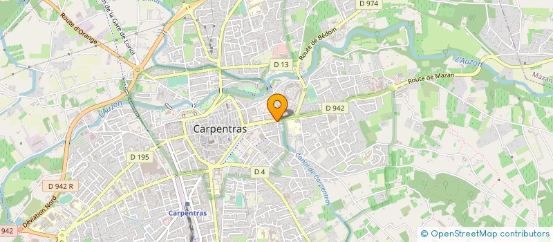 localisation de l'entreprise NOUVELLE COMMUNICATION TELEPHONIQUE à CARPENTRAS