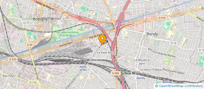 localisation de l'entreprise NOUVELLE CONCEPTION SERVICES à NOISY-LE-SEC
