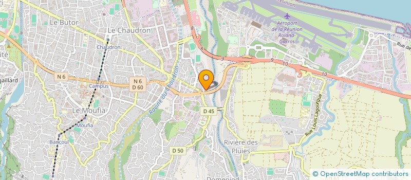 localisation de l'entreprise NOUVELLE CONFEDERATION DES ENTREPRISES DE LA REUNION à SAINT-DENIS