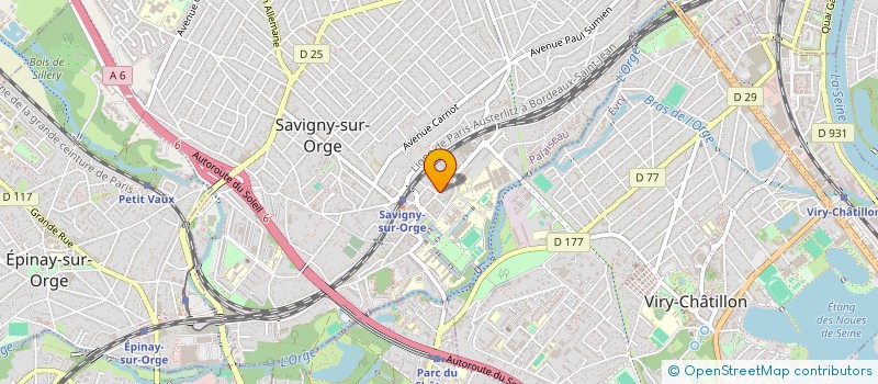localisation de l'entreprise NOUVELLE CONFIANCE à SAVIGNY-SUR-ORGE