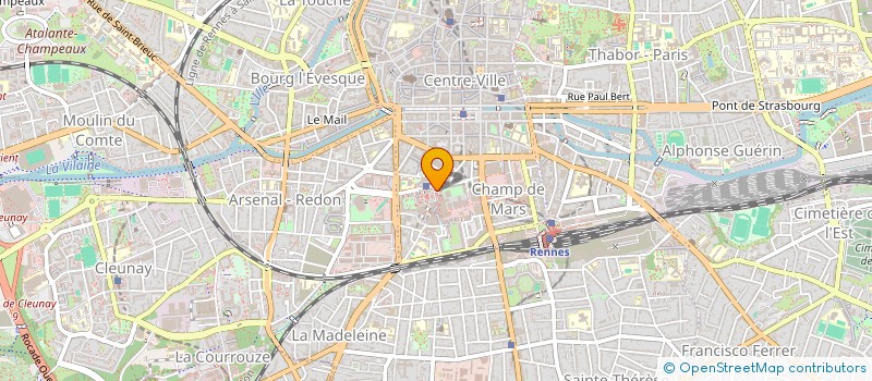 localisation de l'entreprise NOUVELLE CUISINE FAMILIALE  RENNES