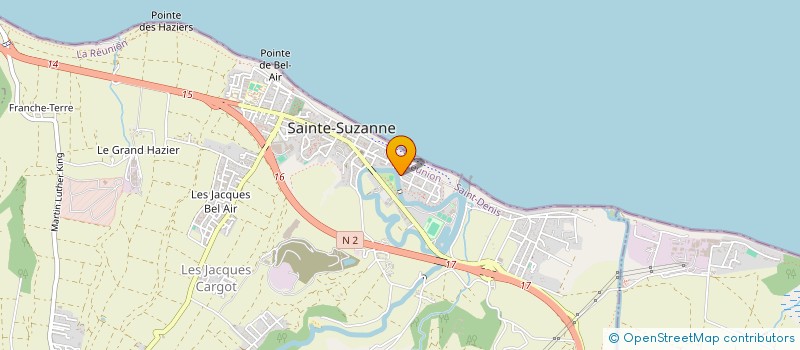 localisation de l'entreprise NOUVELLE DE CONSTRUCTION ET DE FABRICATION à SAINTE-SUZANNE