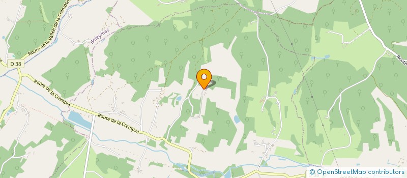 localisation de l'entreprise NOUVELLE DES PAQUES  MONTAGNAC-LA-CREMPSE