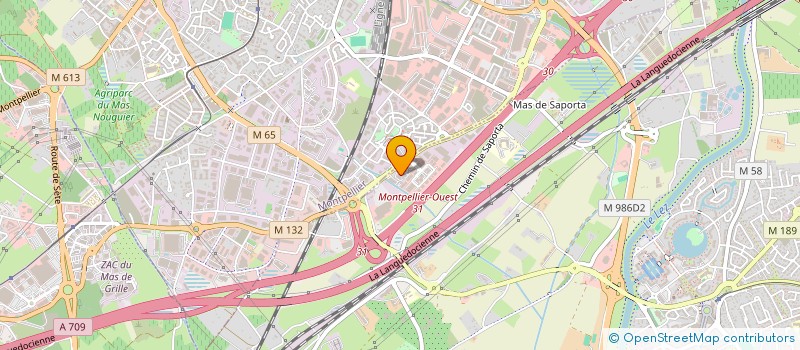 localisation de l'entreprise NOUVELLE DES TRANSPORTS DELMAS à LATTES