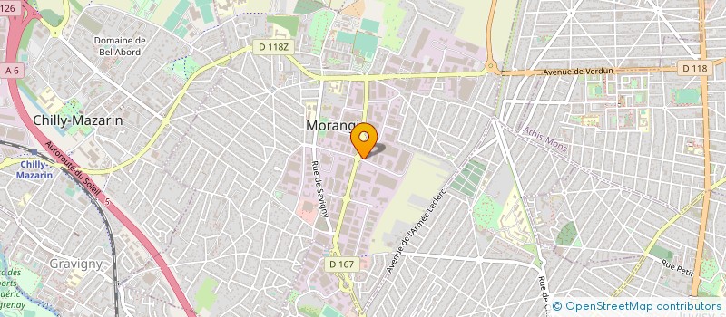 localisation de l'entreprise NOUVELLE DESSUTI à MORANGIS