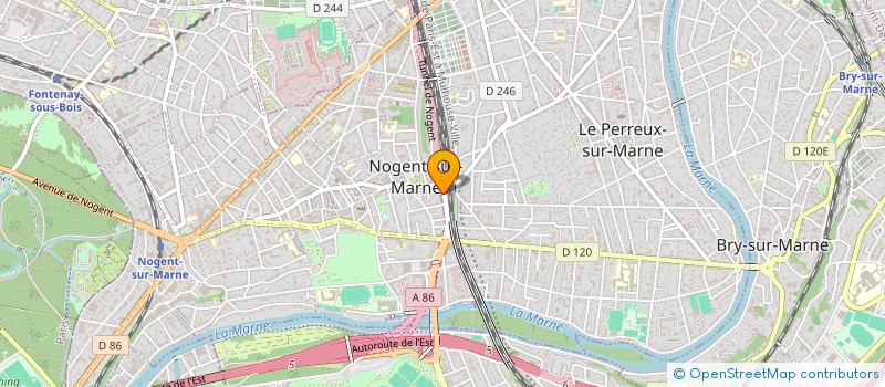 localisation de l'entreprise NOUVELLE DIMENSION à NOGENT-SUR-MARNE