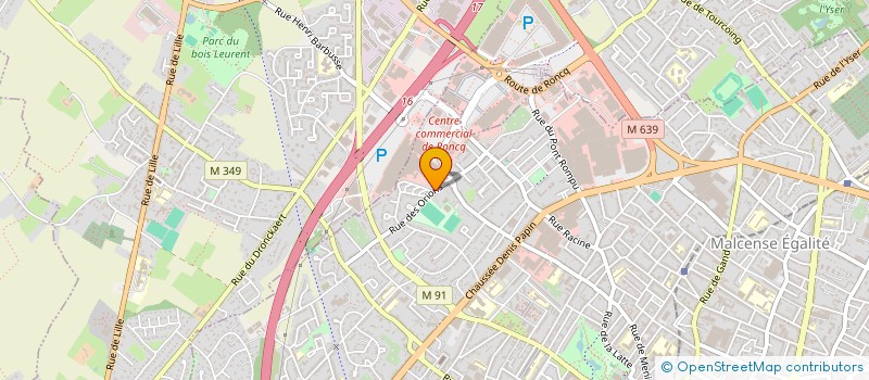 localisation de l'entreprise NOUVELLE DROGUERIE DELSINNE  TOURCOING