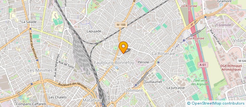 localisation de l'entreprise NOUVELLE ECHELLE à TOULOUSE