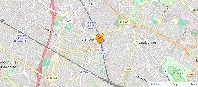 localisation de l'entreprise NOUVELLE ECOLE à SAINT-OUEN-SUR-SEINE