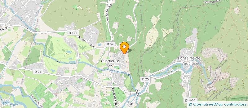 localisation de l'entreprise NOUVELLE EGLISE  SAUMANE-DE-VAUCLUSE